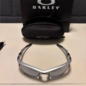Oakley Metallic Gray Sunglasses